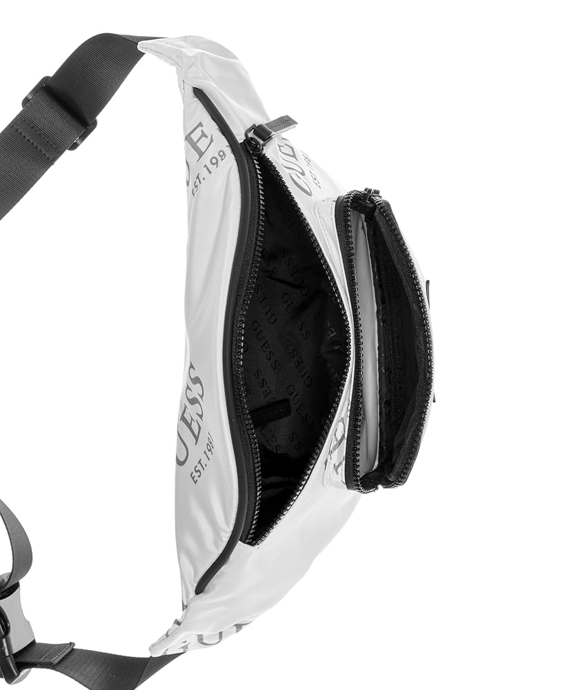 Amazon.com | Guess Originals Bum Bag, White, Small | Waist Packs